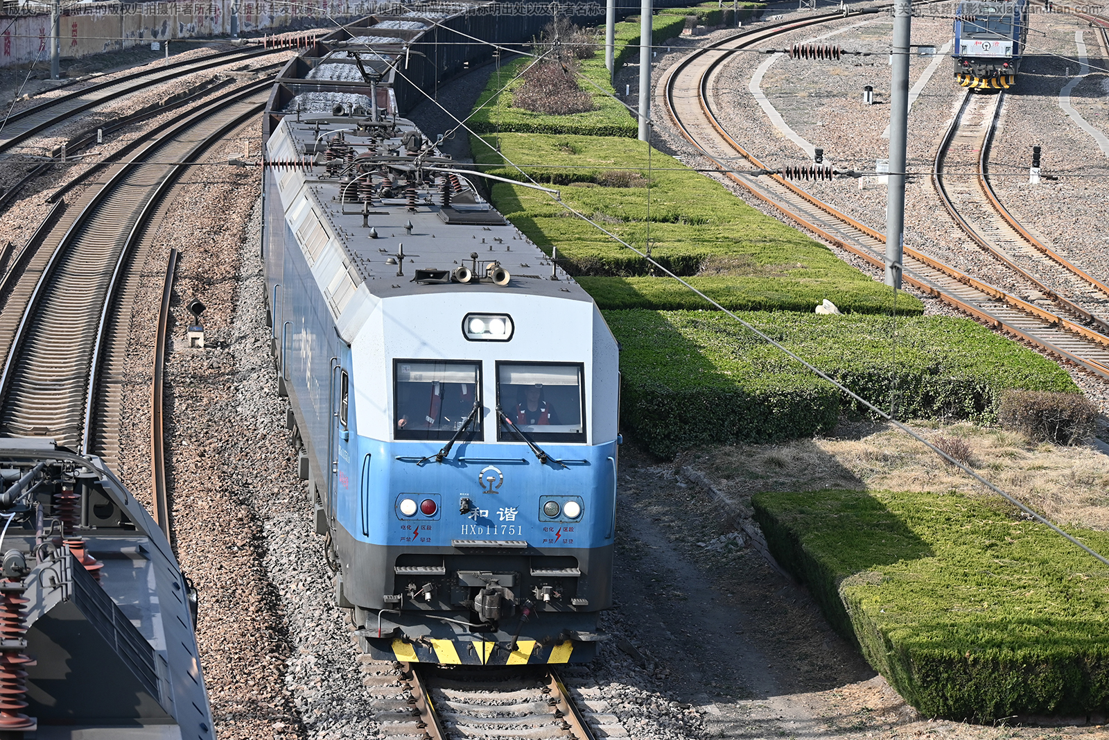 和谐电1-1751 HXD1-1751 郑局乡段 和谐电1-1751 HXD1-1751 郑局乡段