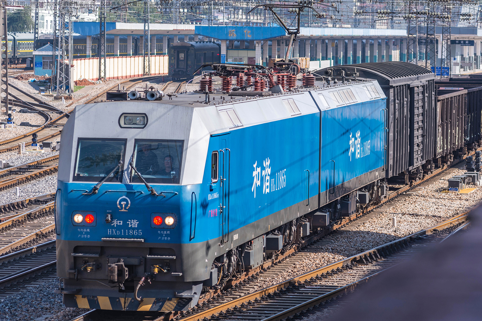 和谐电1-1865 HXD1-1865 广铁怀段 和谐电1-1865 HXD1-1865 广铁怀段