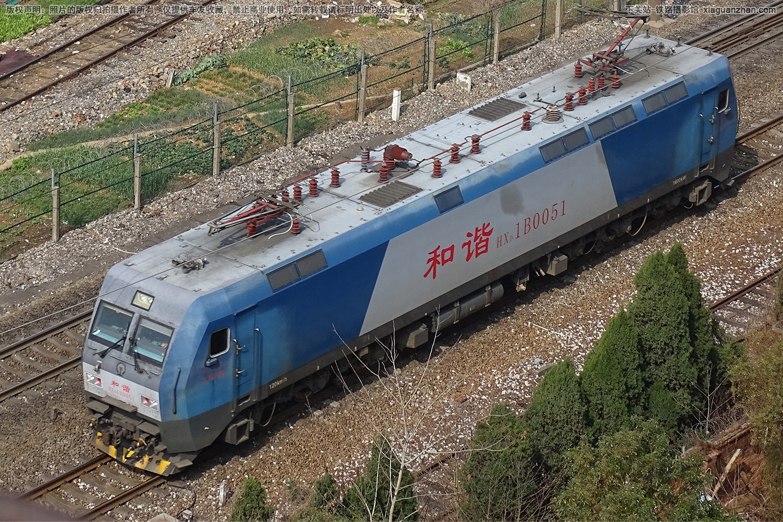 和谐电1B-0051 HXD1B-0051 南局向段 和谐电1B-0051 HXD1B-0051 南局向段