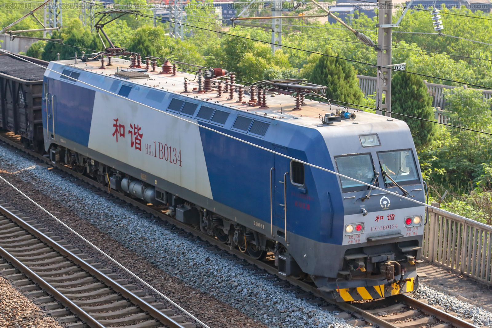 和谐电1B-0134 HXD1B-0134 武局江段 和谐电1B-0134 HXD1B-0134 武局江段
