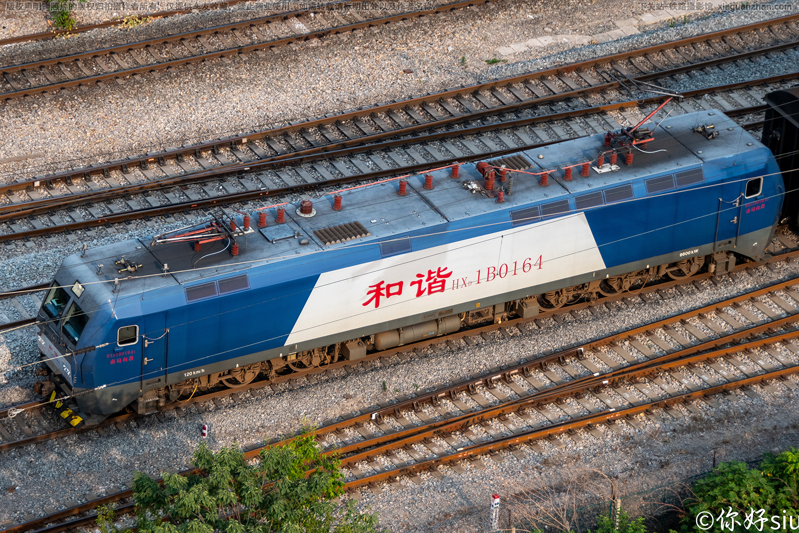 和谐电1B-0164 HXD1B-0164 南局向段 和谐电1B-0164 HXD1B-0164 南局向段