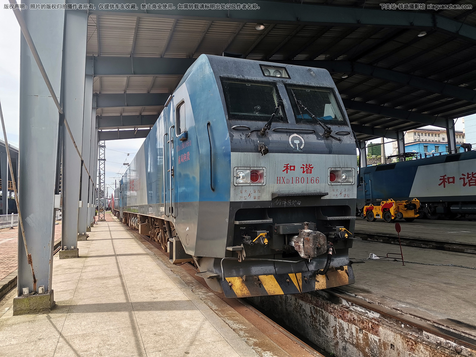 和谐电1B-0166 HXD1B-0166 南局向段 和谐电1B-0166 HXD1B-0166 南局向段