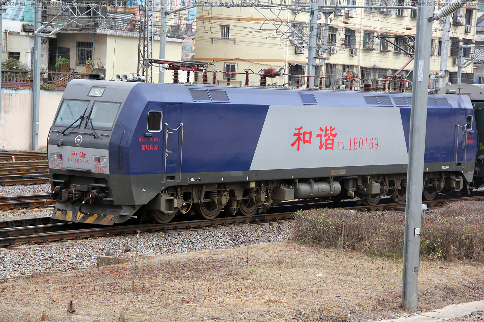 和谐电1B-0169 HXD1B-0169 南局向段 和谐电1B-0169 HXD1B-0169 南局向段