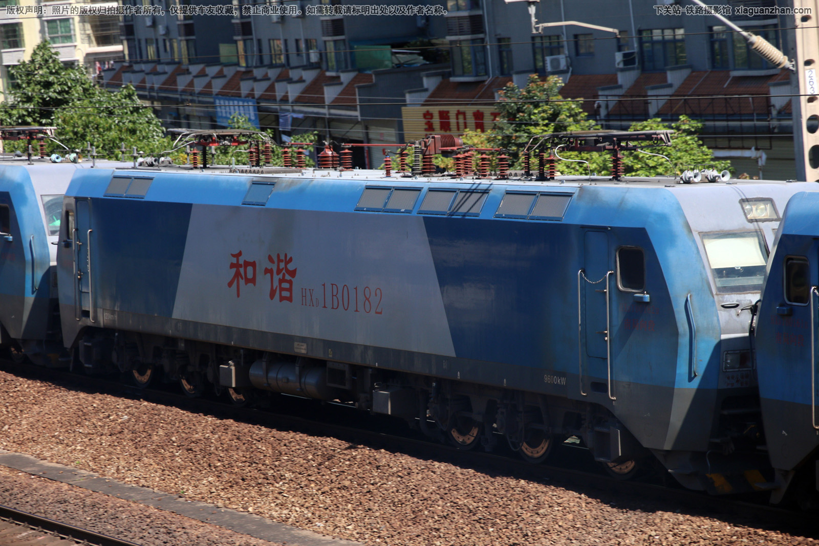 和谐电1B-0182 HXD1B-0182 南局向段 和谐电1B-0182 HXD1B-0182 南局向段