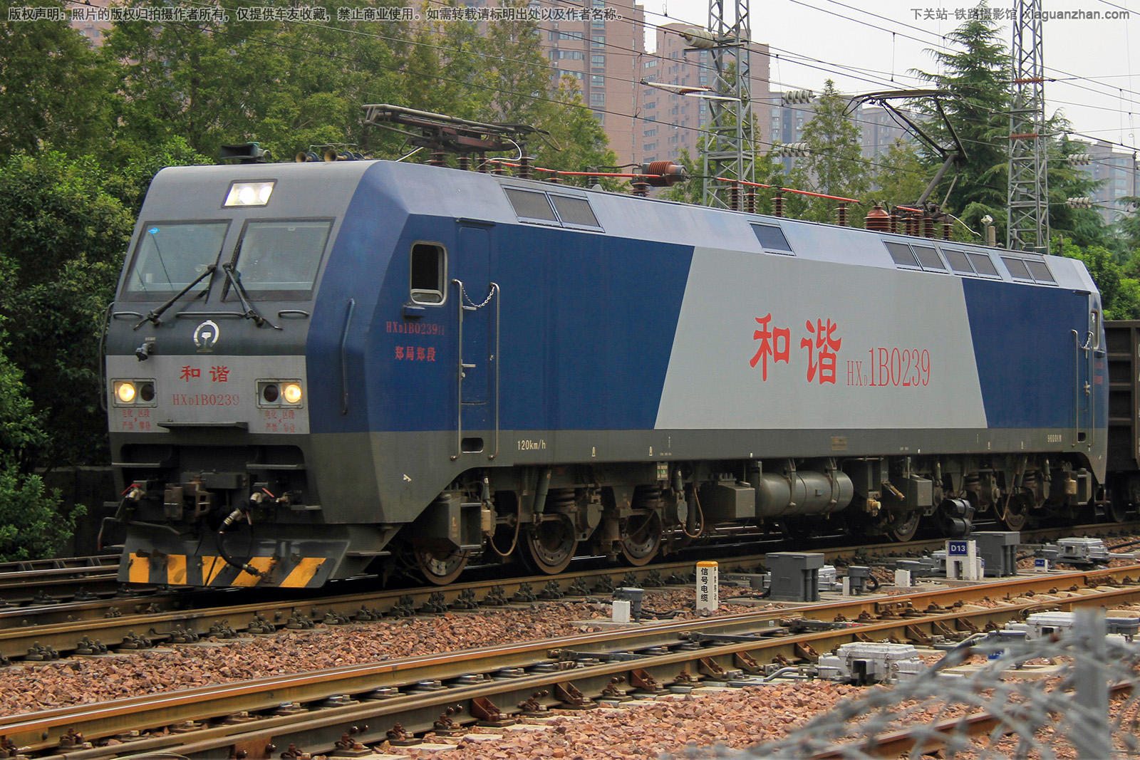 和谐电1B-0239 HXD1B-0239 郑局郑段 和谐电1B-0239 HXD1B-0239 郑局郑段