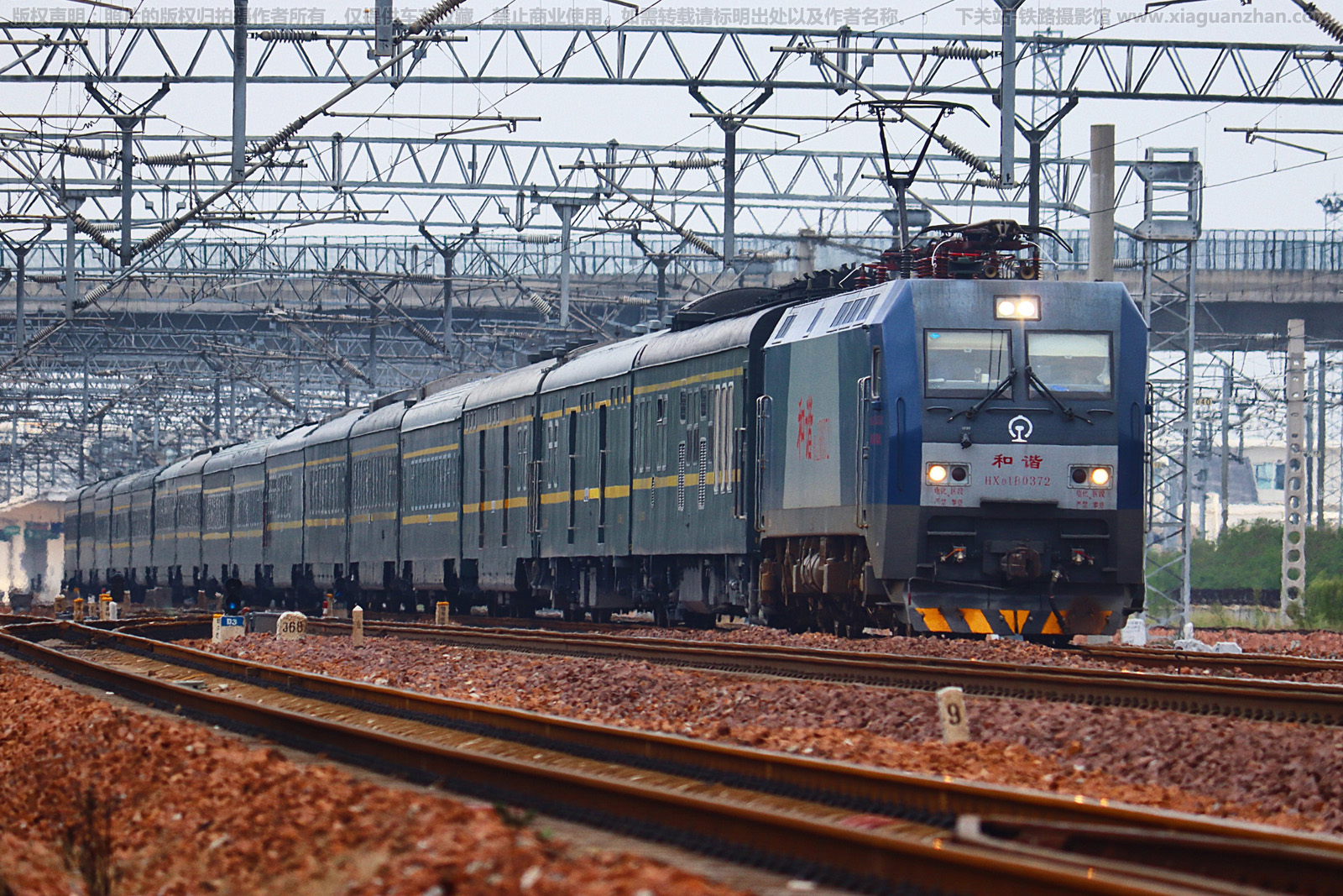 和谐电1B-0372 HXD1B-0372 郑局郑段 和谐电1B-0372 HXD1B-0372 郑局郑段