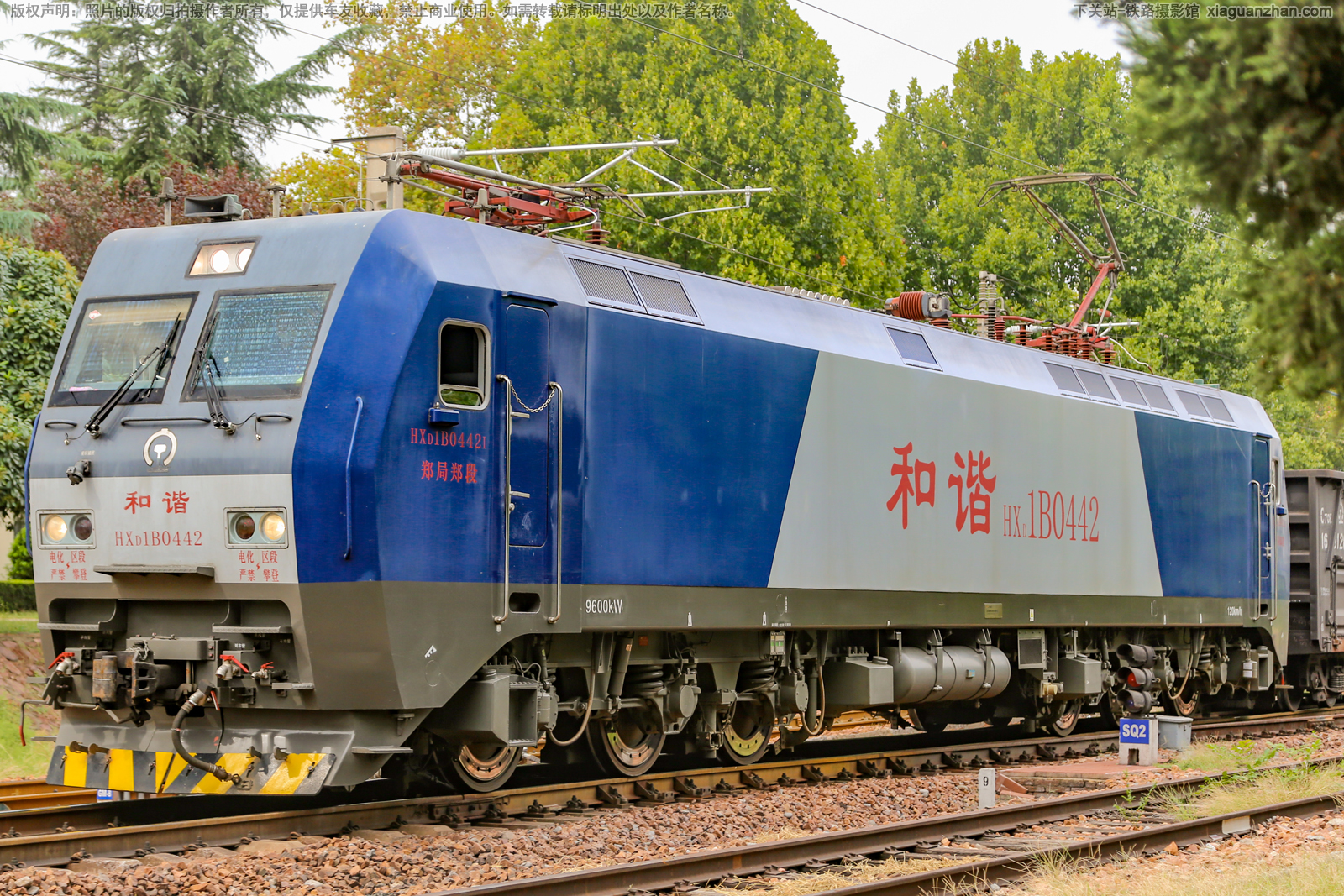 和谐电1B-0442 HXD1B-0442 郑局郑段 和谐电1B-0442 HXD1B-0442 郑局郑段