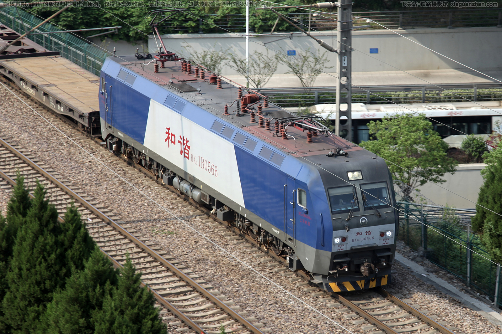 和谐电1B-0566 HXD1B-0566 上局杭段 和谐电1B-0566 HXD1B-0566 上局杭段