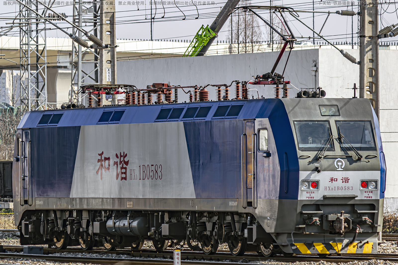 和谐电1B-0583 HXD1B-0583 上局杭段 和谐电1B-0583 HXD1B-0583 上局杭段