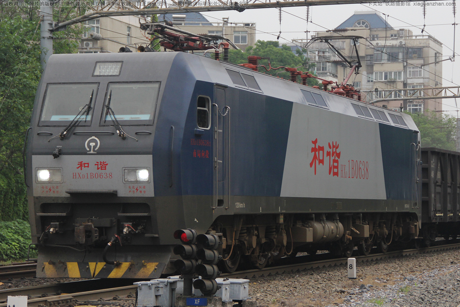 和谐电1B-0638 HXD1B-0638 南局向段 和谐电1B-0638 HXD1B-0638 南局向段