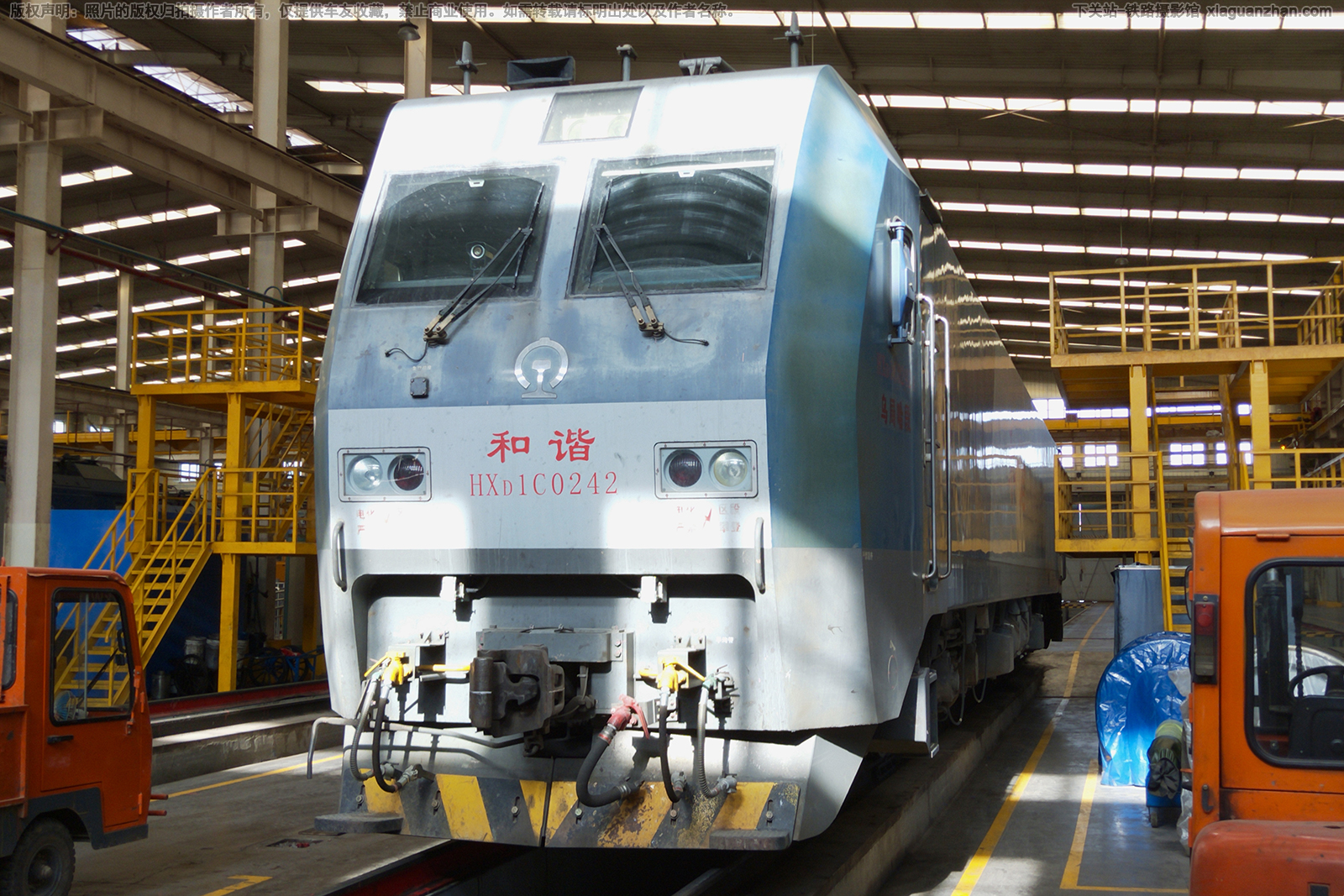 和谐电1C-0242 HXD1C-0242 乌局哈段 和谐电1C-0242 HXD1C-0242 乌局哈段