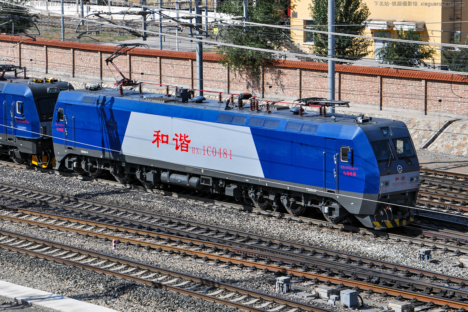 和谐电1C-0481 HXD1C-0481 乌局哈段 和谐电1C-0481 HXD1C-0481 乌局哈段