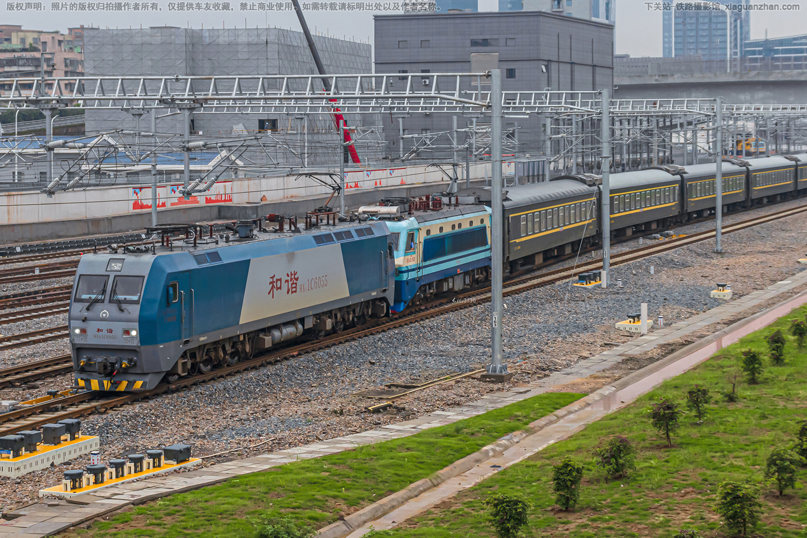 ��г��1C-6055 HXD1C-6055 �������