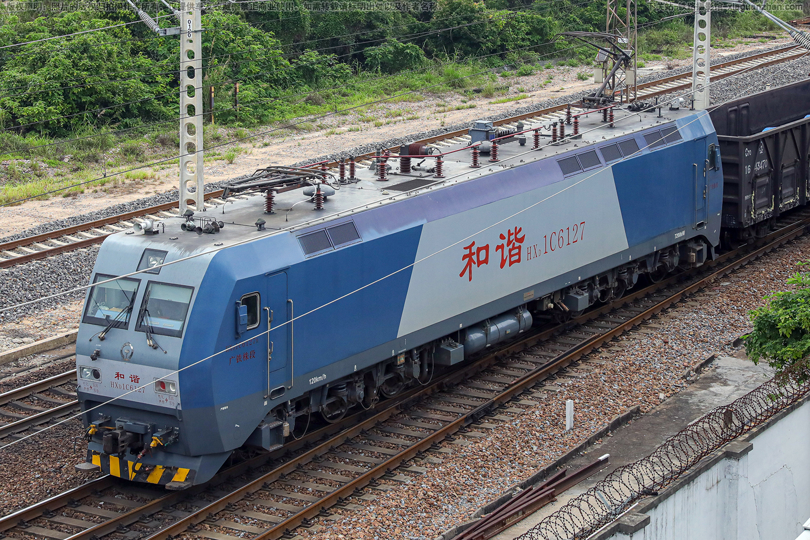 和谐电1C-6127 HXD1C-6127 广铁株段 和谐电1C-6127 HXD1C-6127 广铁株段