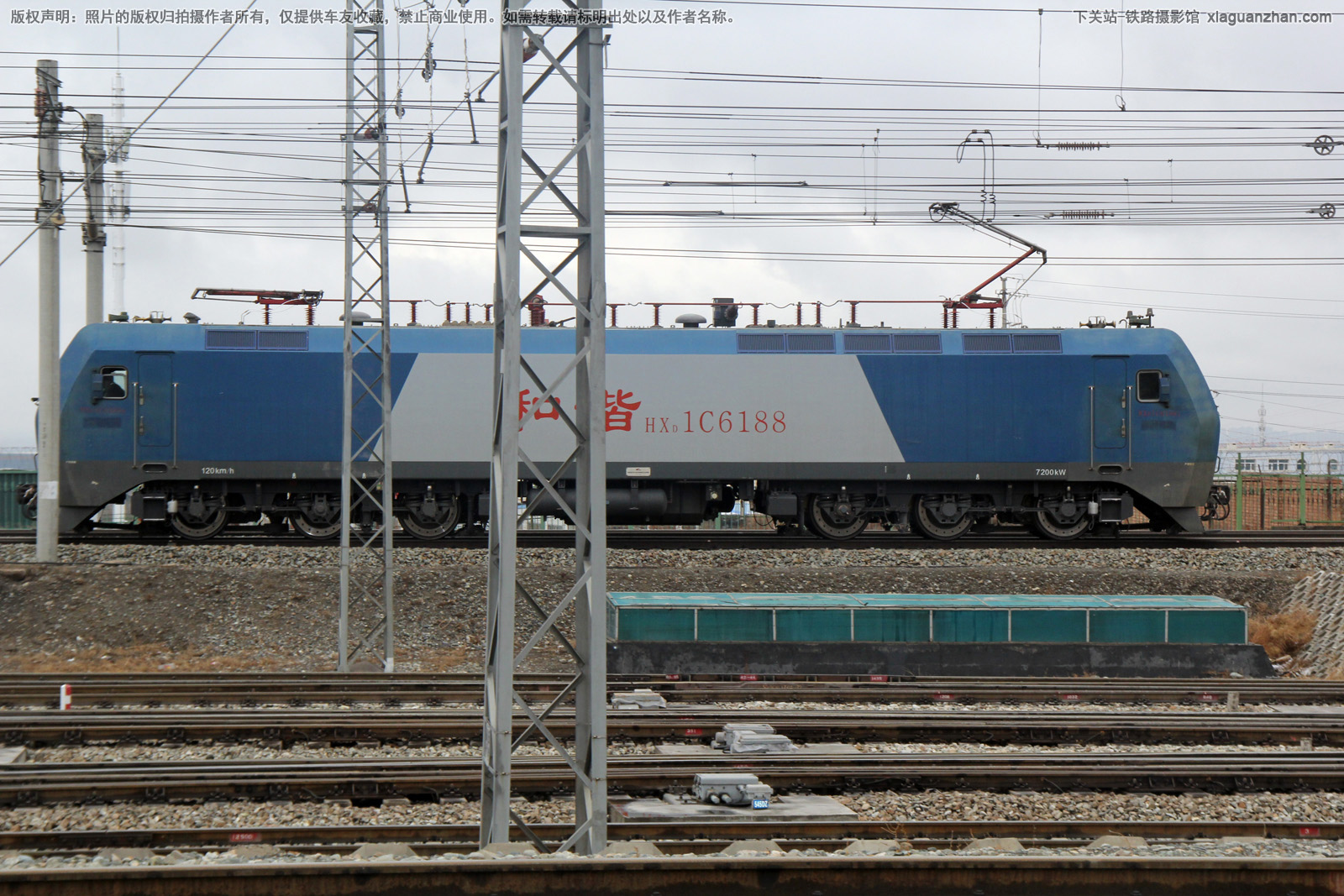 和谐电1C-6188 HXD1C-6188 乌局哈段 和谐电1C-6188 HXD1C-6188 乌局哈段