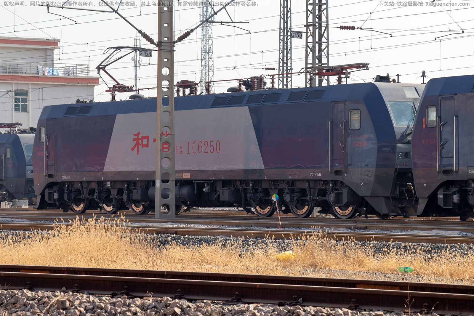 和谐电1C-6250 HXD1C-6250 兰局嘉段 和谐电1C-6250 HXD1C-6250 兰局嘉段