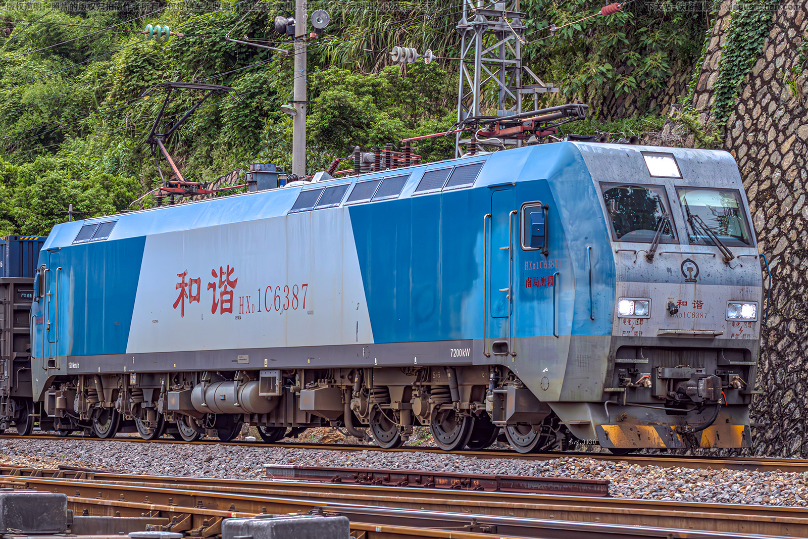 和谐电1C-6387 HXD1C-6387 南局鹰段 和谐电1C-6387 HXD1C-6387 南局鹰段