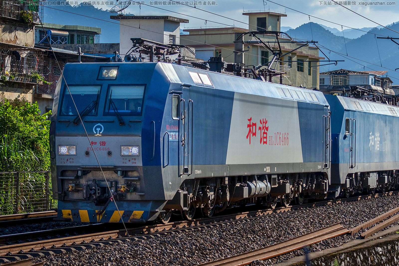 和谐电1C-6466 HXD1C-6466 广铁株段 和谐电1C-6466 HXD1C-6466 广铁株段