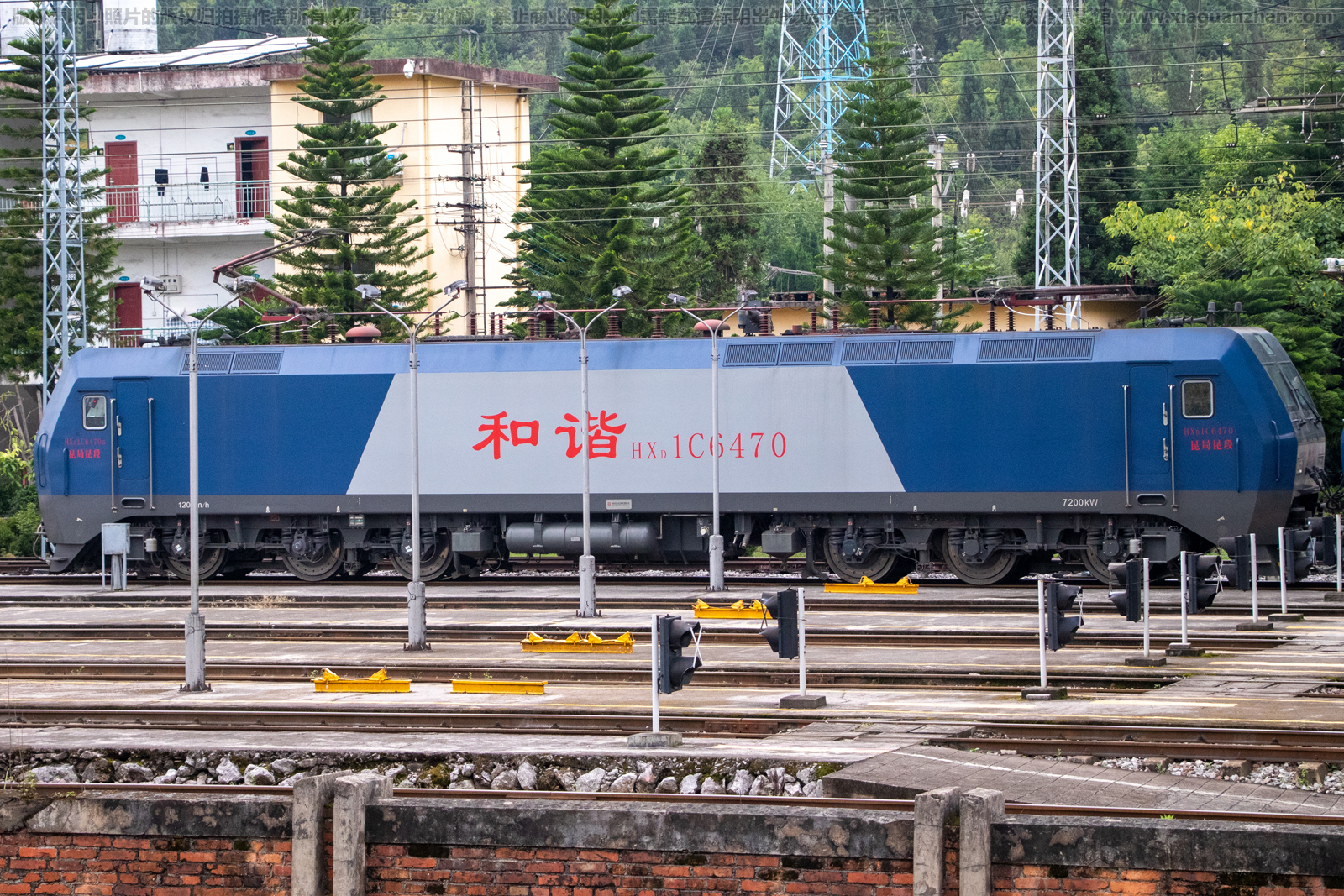 和谐电1C-6470 HXD1C-6470 昆局昆段 和谐电1C-6470 HXD1C-6470 昆局昆段