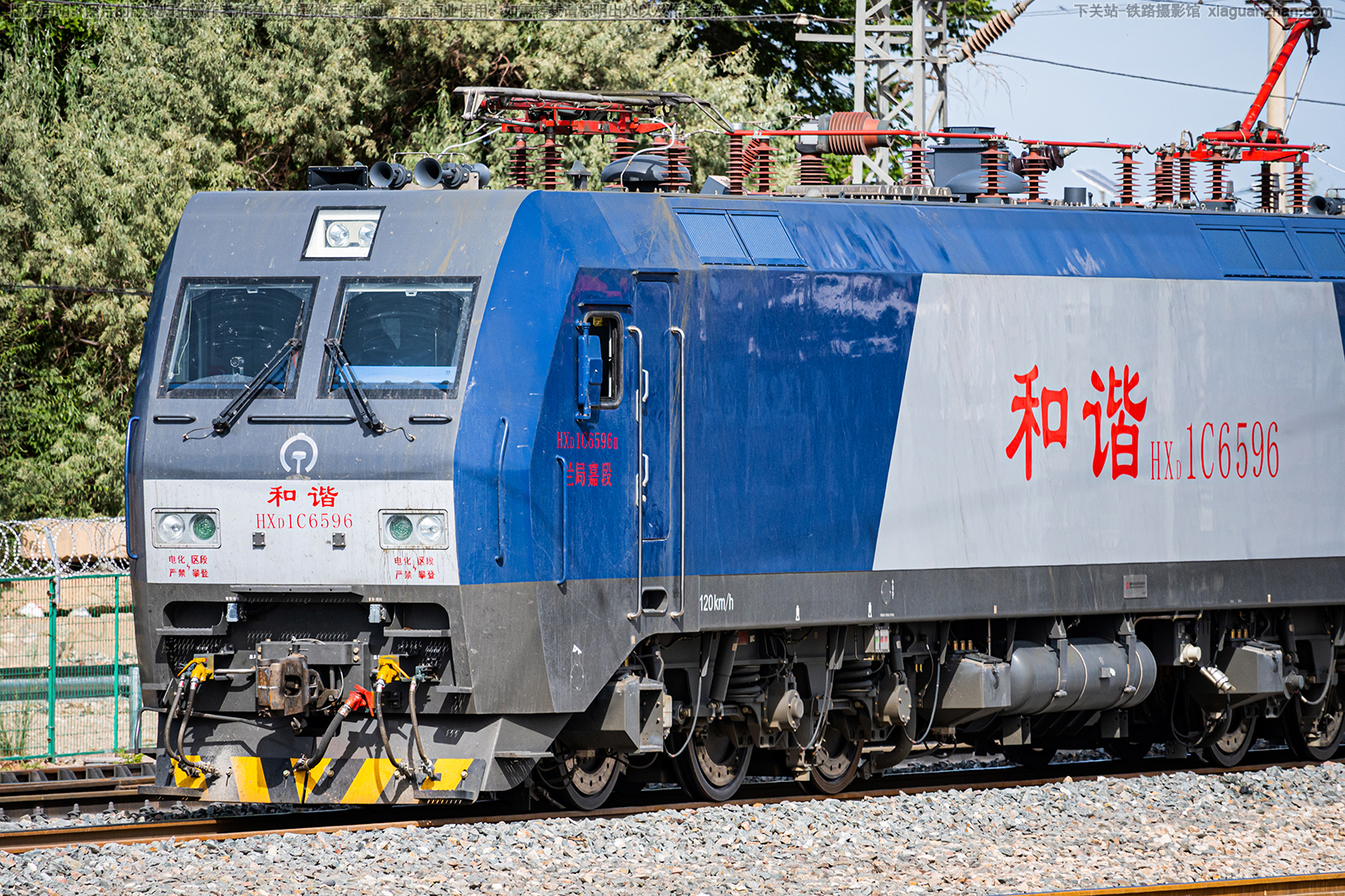 和谐电1C-6596 HXD1C-6596 兰局嘉段 和谐电1C-6596 HXD1C-6596 兰局嘉段