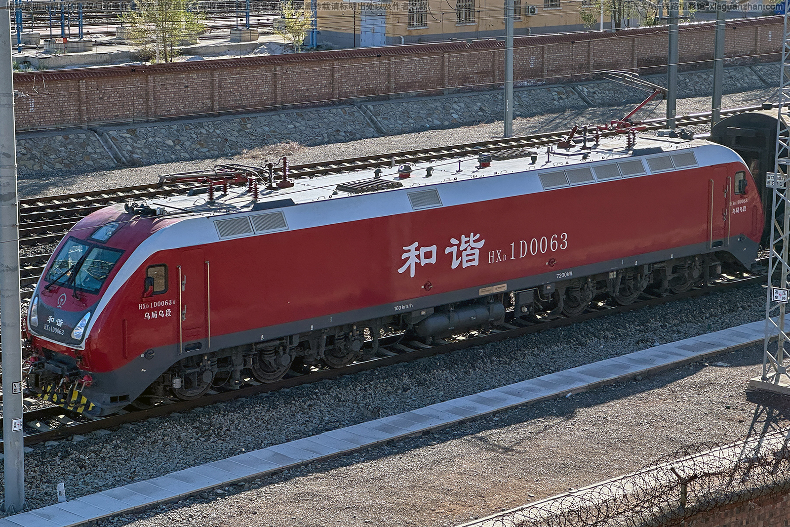 和谐电1D-0063 HXD1D-0063 乌局乌段 和谐电1D-0063 HXD1D-0063 乌局乌段