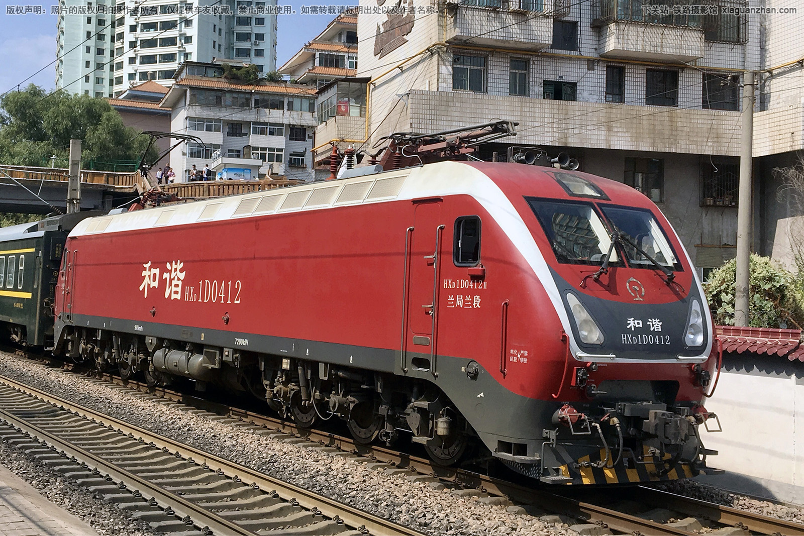 和谐电1D-0412 HXD1D-0412 兰局兰段 和谐电1D-0412 HXD1D-0412 兰局兰段