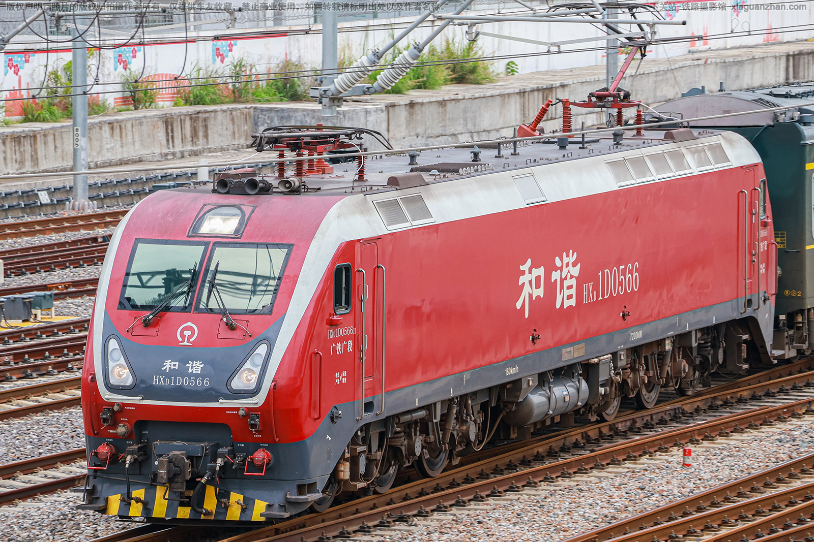 和谐电1D-0566 HXD1D-0566 广铁广段 和谐电1D-0566 HXD1D-0566 广铁广段