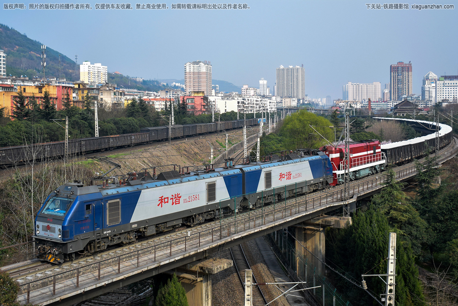 和谐电2-1581 HXD2-1581 兰局兰段 和谐电2-1581 HXD2-1581 兰局兰段