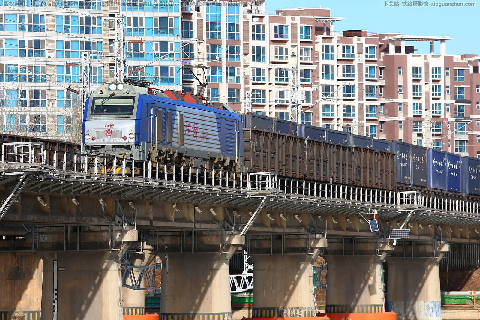 和谐电2B-0279 HXD2B-0279 京局唐段 和谐电2B-0279 HXD2B-0279 京局唐段