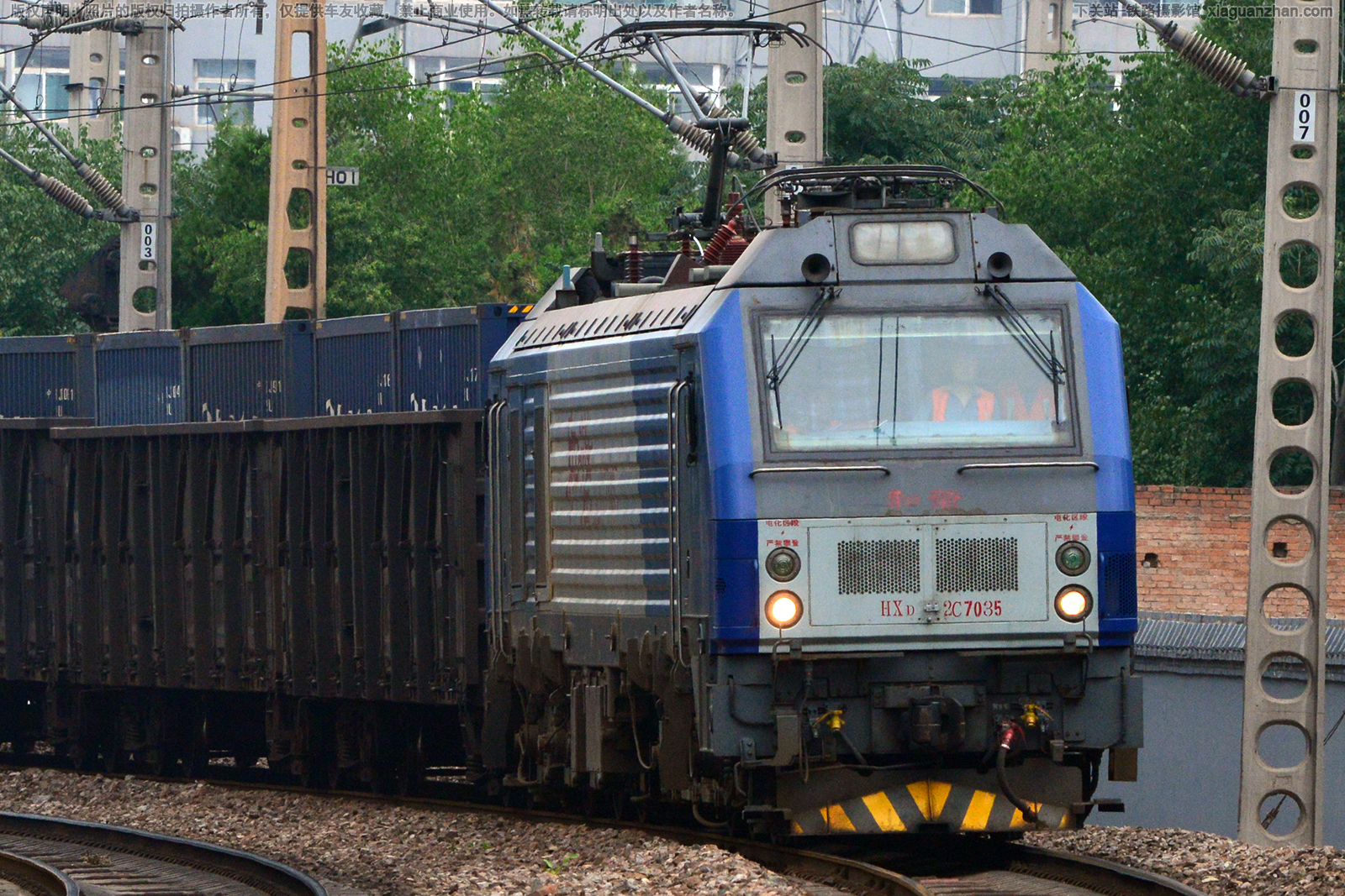 和谐电2C-7035 HXD2C-7035 大同地铁 和谐电2C-7035 HXD2C-7035 大同地铁