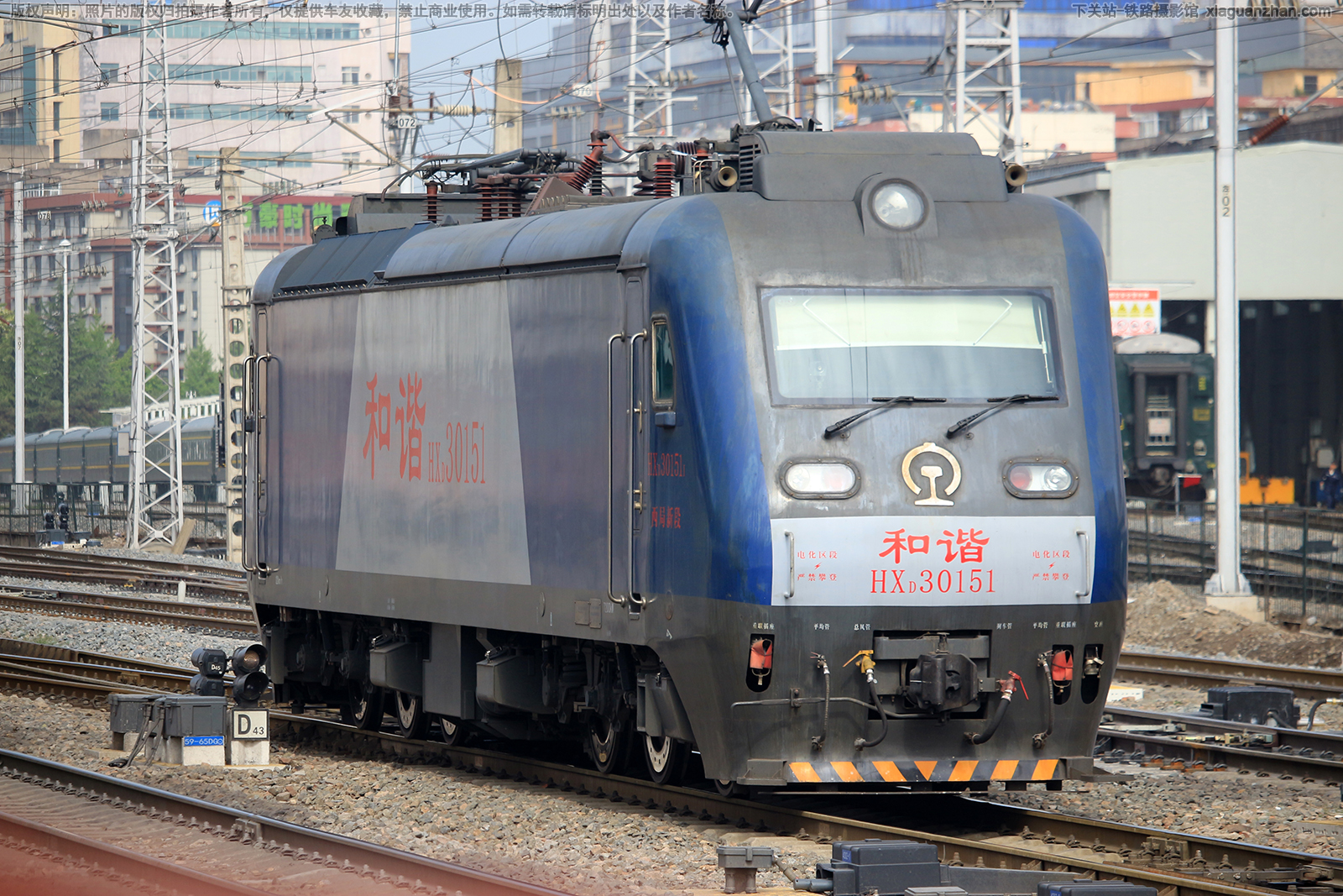 和谐电3-0151 HXD3-0151 西局新段 和谐电3-0151 HXD3-0151 西局新段