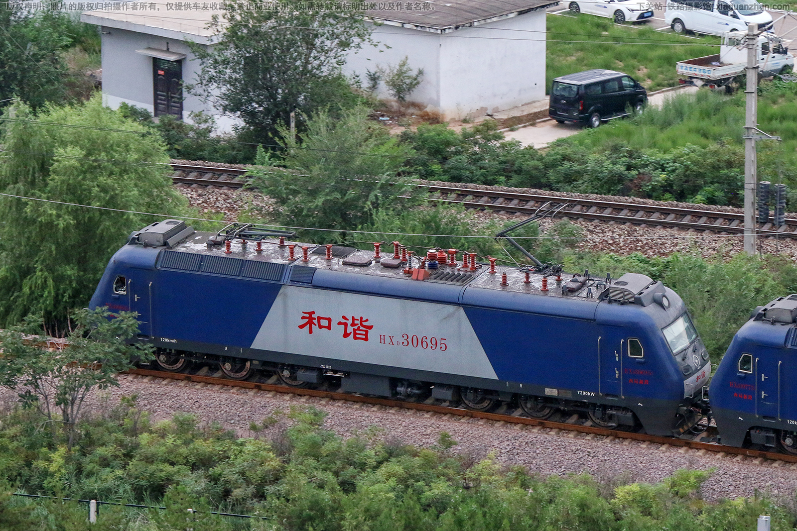 和谐电3-0695 HXD3-0695 西局新段 和谐电3-0695 HXD3-0695 西局新段