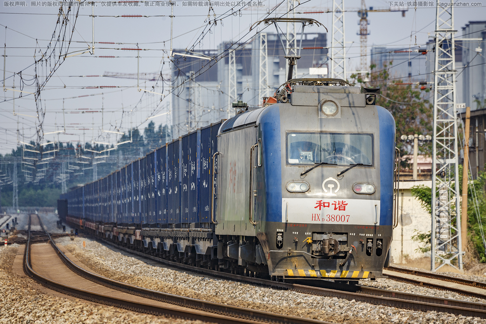 和谐电3-8007 HXD3-8007 济局西段 和谐电3-8007 HXD3-8007 济局西段