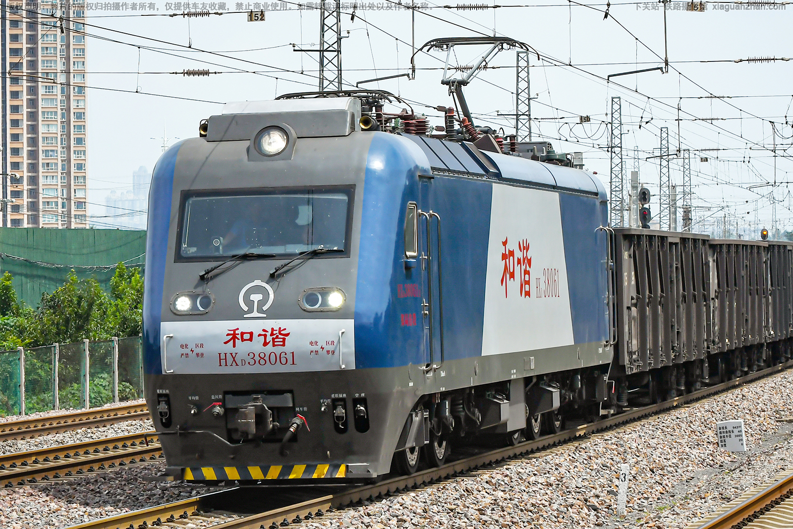 和谐电3-8061 HXD3-8061 郑局洛段 和谐电3-8061 HXD3-8061 郑局洛段