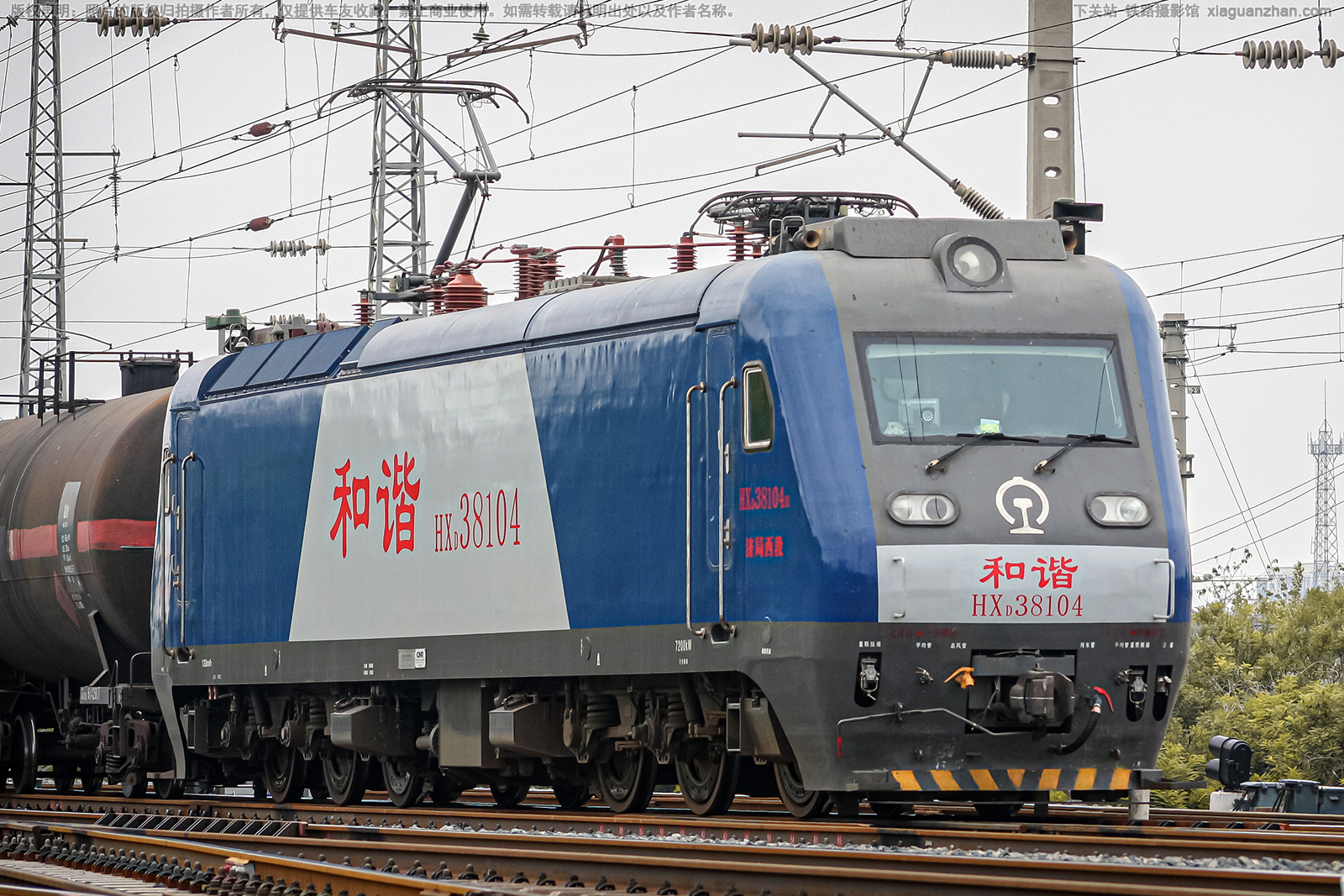 和谐电3-8104 HXD3-8104 济局西段 和谐电3-8104 HXD3-8104 济局西段