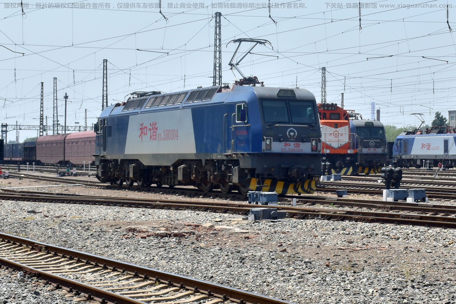 和谐电3B-0304 HXD3B-0304 沈局锦段 和谐电3B-0304 HXD3B-0304 沈局锦段