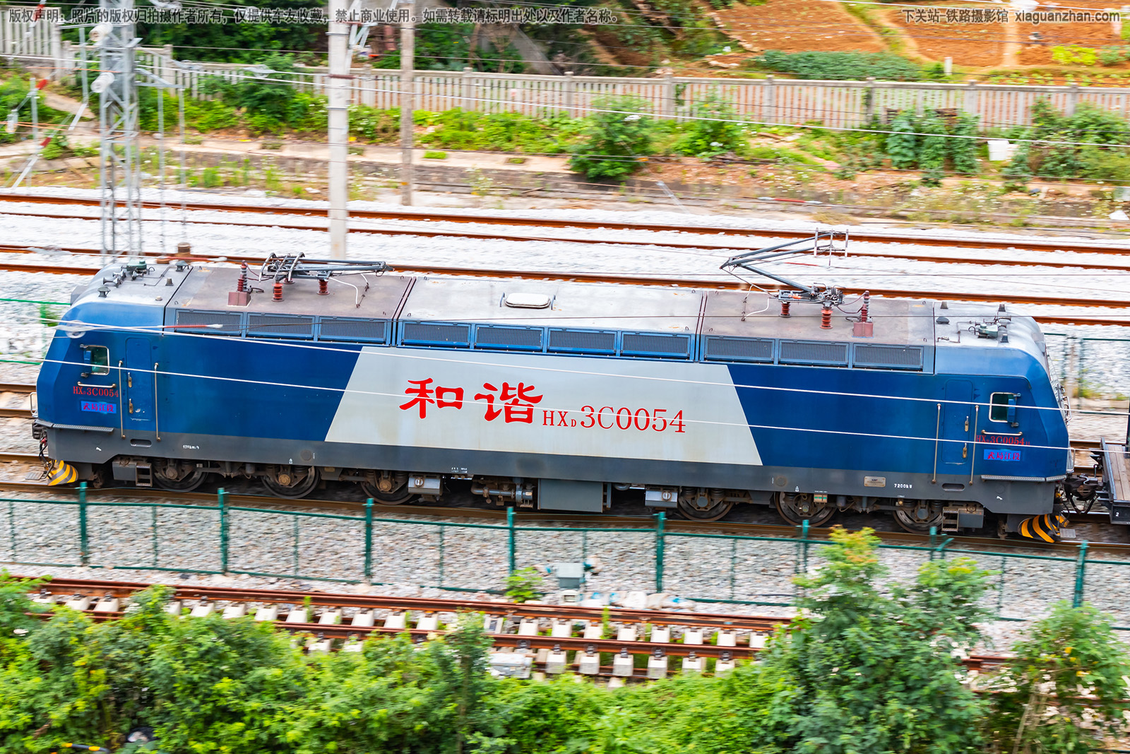 和谐电3C-0054 HXD3C-0054 武局江段 和谐电3C-0054 HXD3C-0054 武局江段