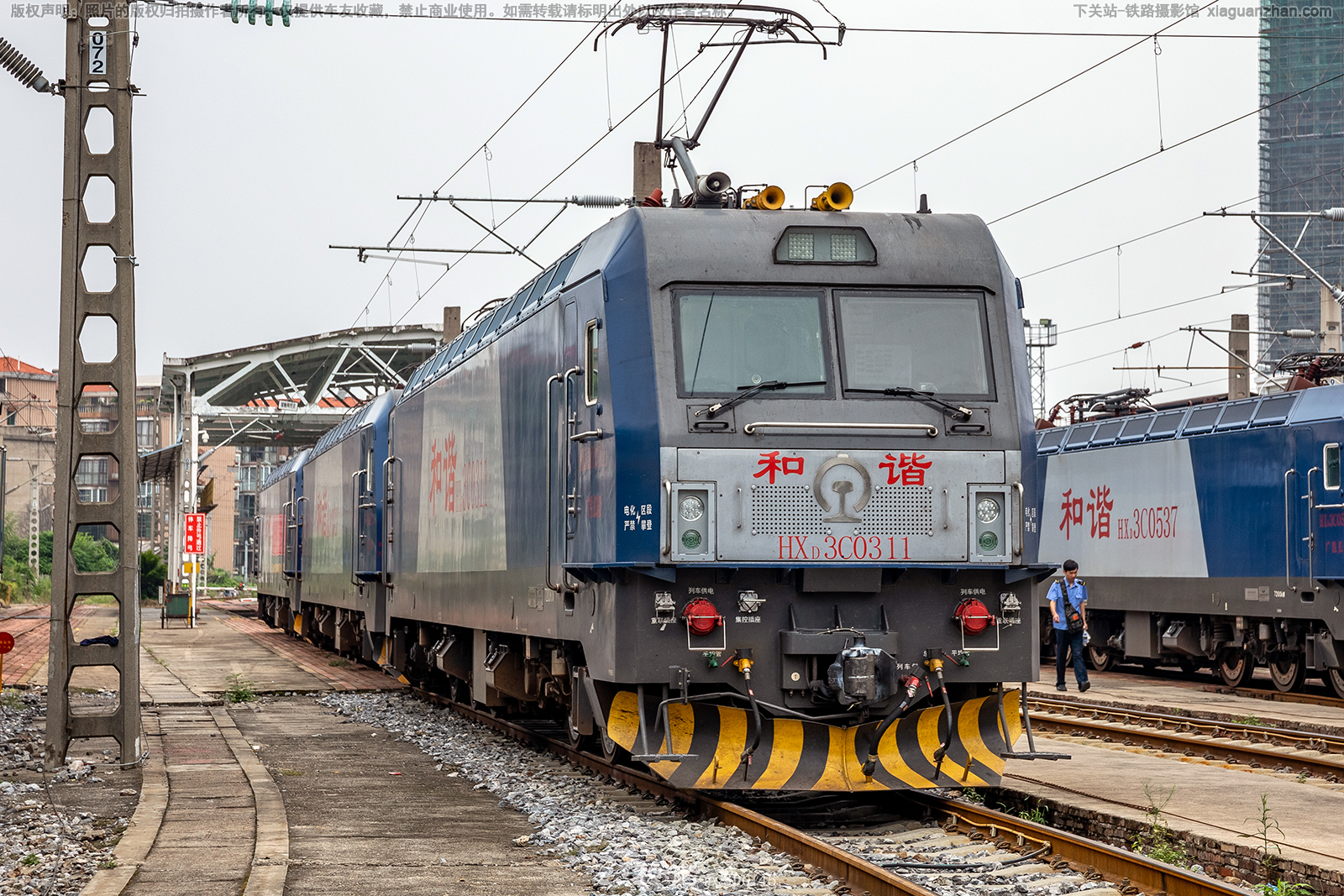 和谐电3C-0311 HXD3C-0311 广铁长段 和谐电3C-0311 HXD3C-0311 广铁长段