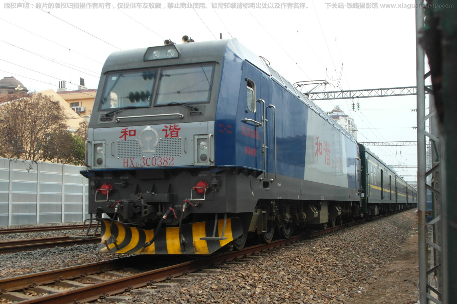 和谐电3C-0382 HXD3C-0382 济局青段 和谐电3C-0382 HXD3C-0382 济局青段