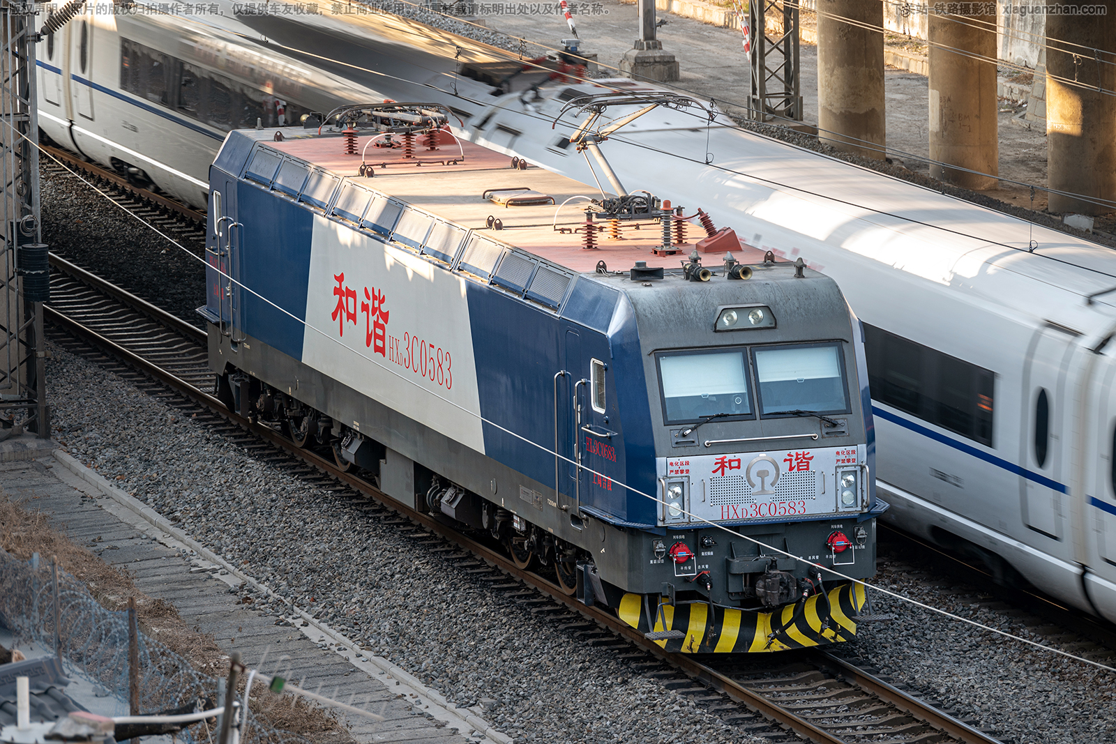 和谐电3C-0583 HXD3C-0583 上局合段 和谐电3C-0583 HXD3C-0583 上局合段