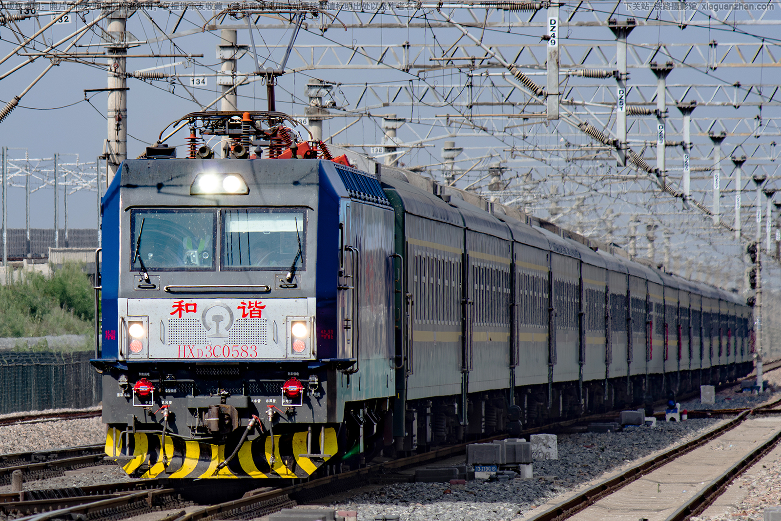 和谐电3C-0583 HXD3C-0583 济局济段 和谐电3C-0583 HXD3C-0583 济局济段