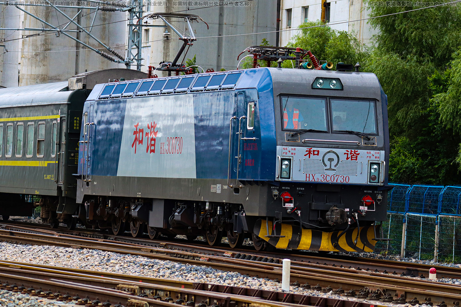 和谐电3C-0730 HXD3C-0730 沈局沈段 和谐电3C-0730 HXD3C-0730 沈局沈段