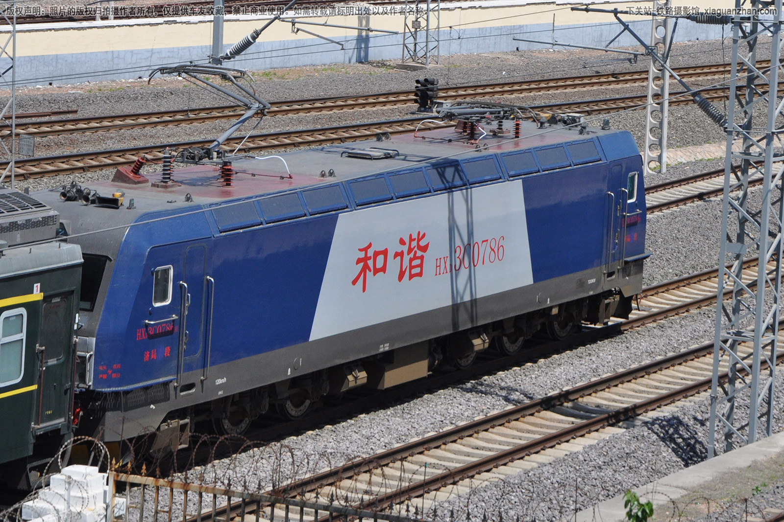 和谐电3C-0786 HXD3C-0786 济局青段 和谐电3C-0786 HXD3C-0786 济局青段