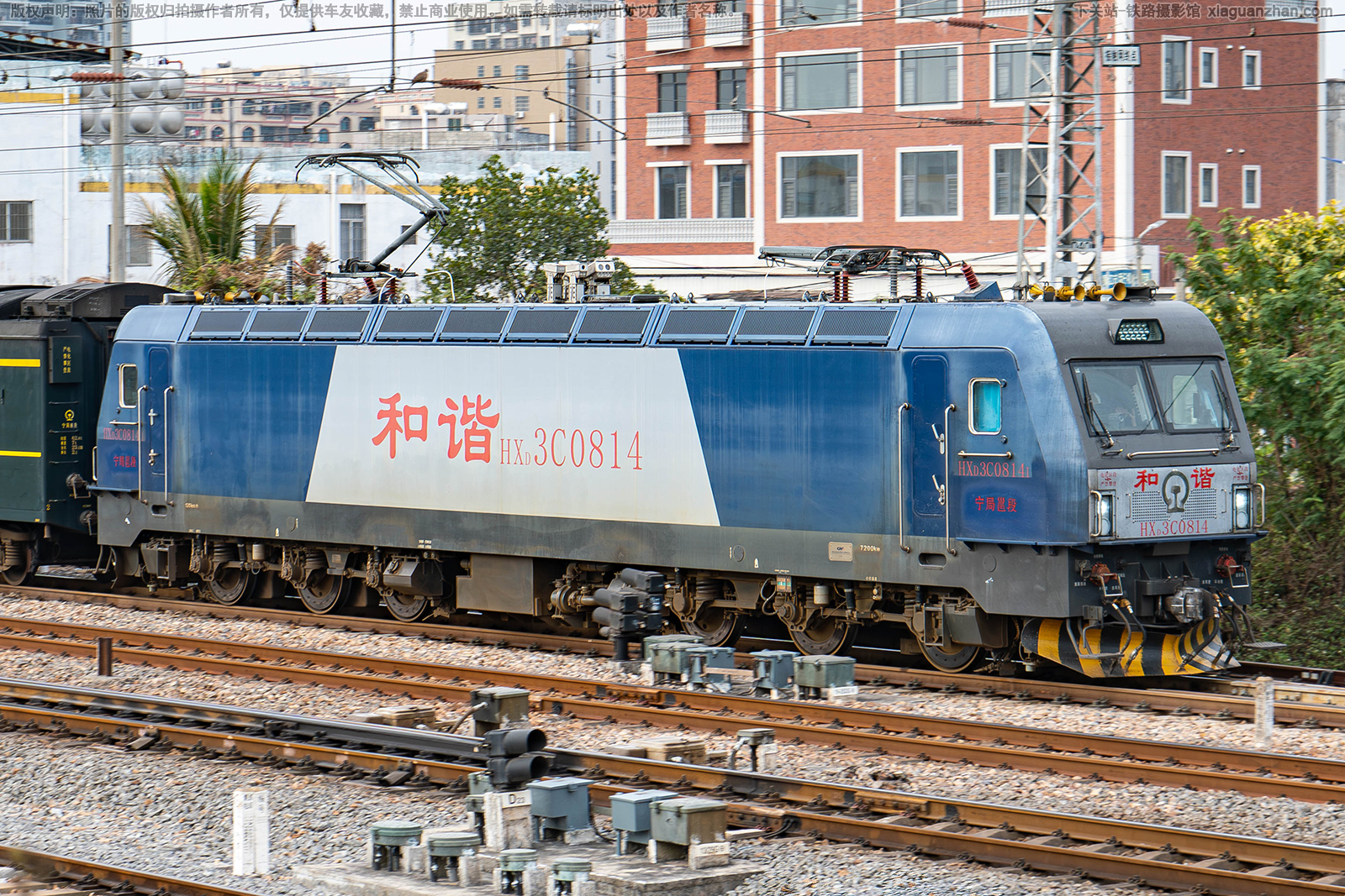 和谐电3C-0814 HXD3C-0814 宁局邕段 和谐电3C-0814 HXD3C-0814 宁局邕段