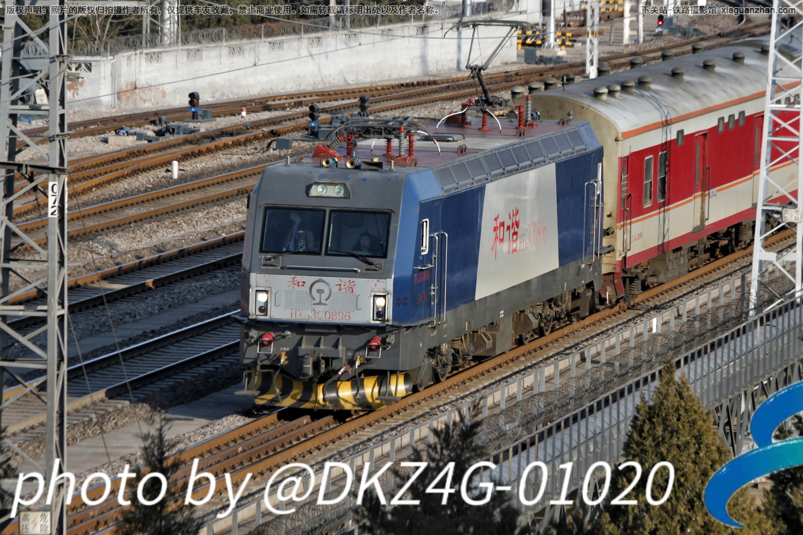 和谐电3C-0896 HXD3C-0896 京局邯段 和谐电3C-0896 HXD3C-0896 京局邯段