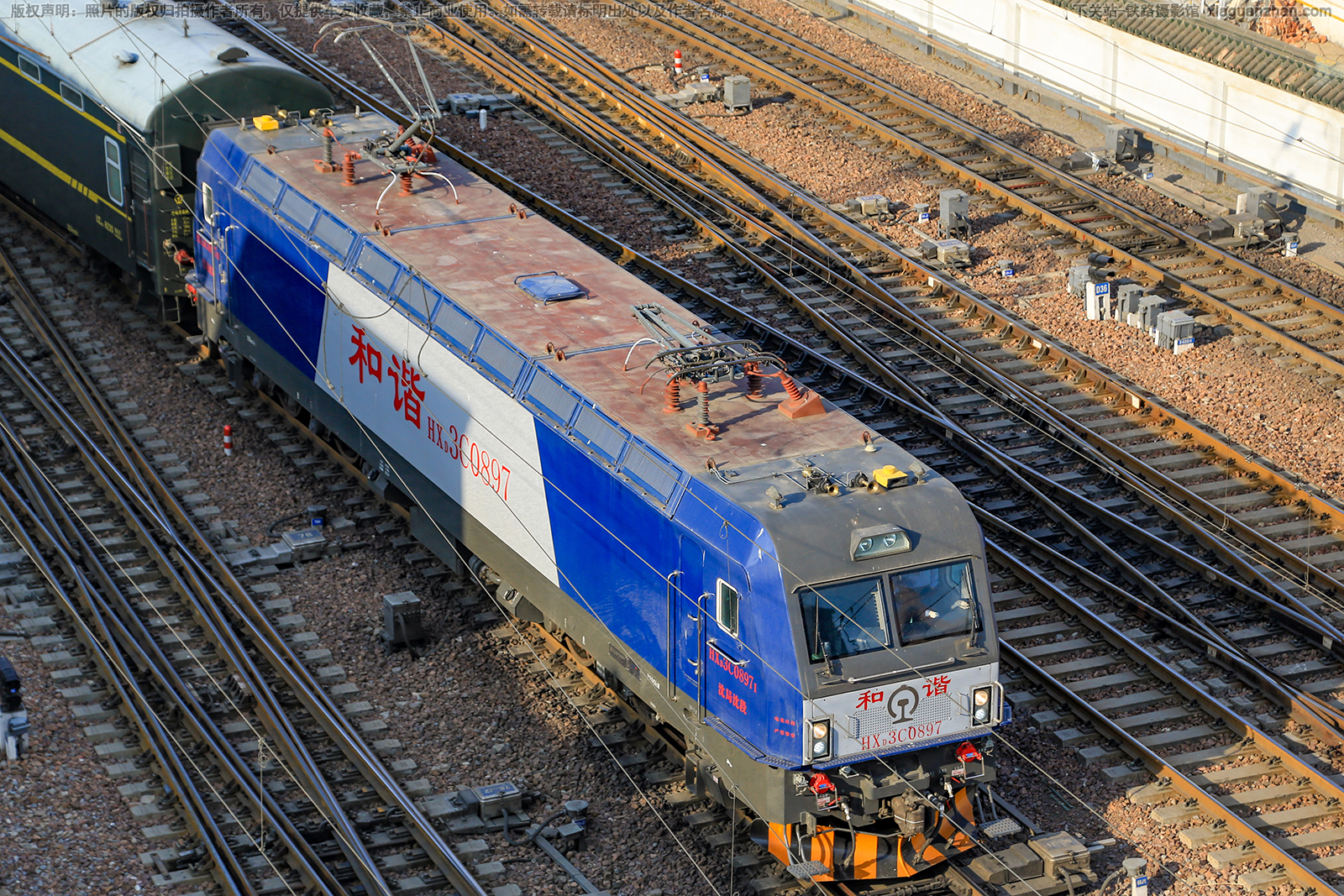 和谐电3C-0897 HXD3C-0897 沈局沈段 和谐电3C-0897 HXD3C-0897 沈局沈段