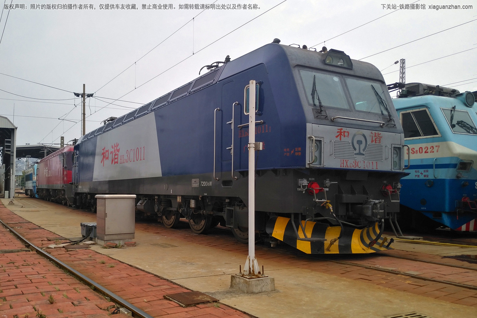 和谐电3C-1011 HXD3C-1011 广铁长段 和谐电3C-1011 HXD3C-1011 广铁长段