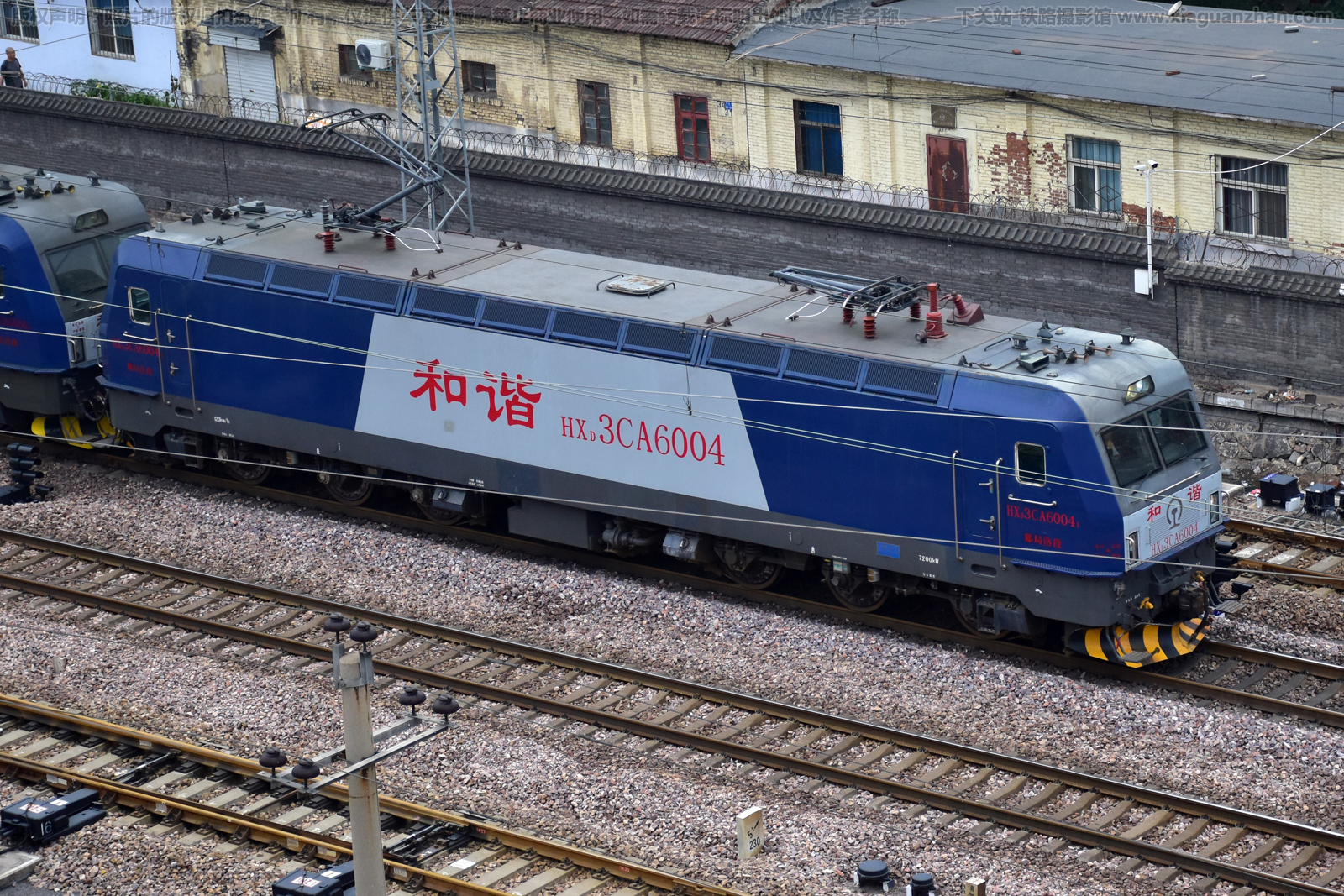 和谐电3CA-6004 HXD3CA-6004 郑局洛段 和谐电3CA-6004 HXD3CA-6004 郑局洛段