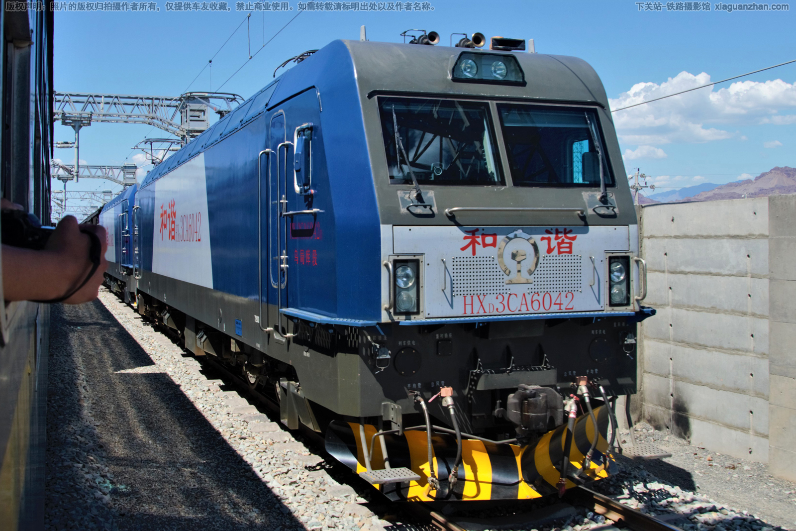 和谐电3CA-6042 HXD3CA-6042 乌局库段 和谐电3CA-6042 HXD3CA-6042 乌局库段