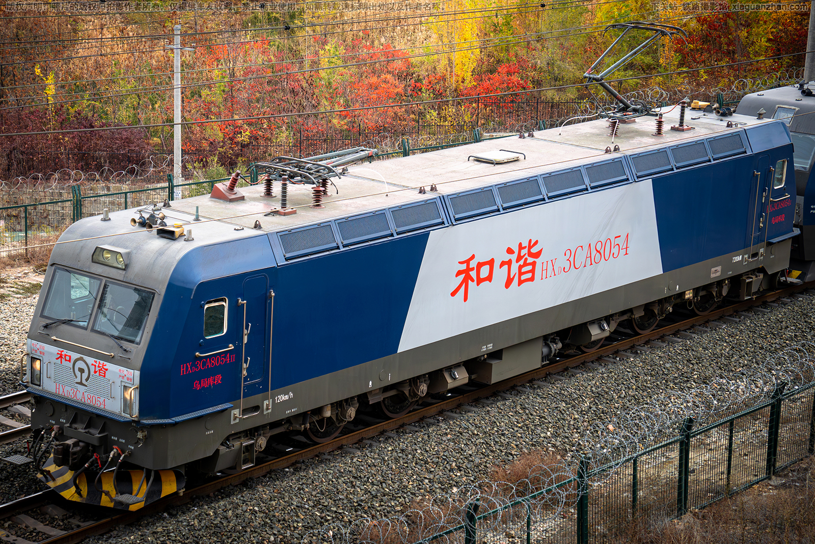 和谐电3CA-8054 HXD3CA-8054 乌局库段 和谐电3CA-8054 HXD3CA-8054 乌局库段